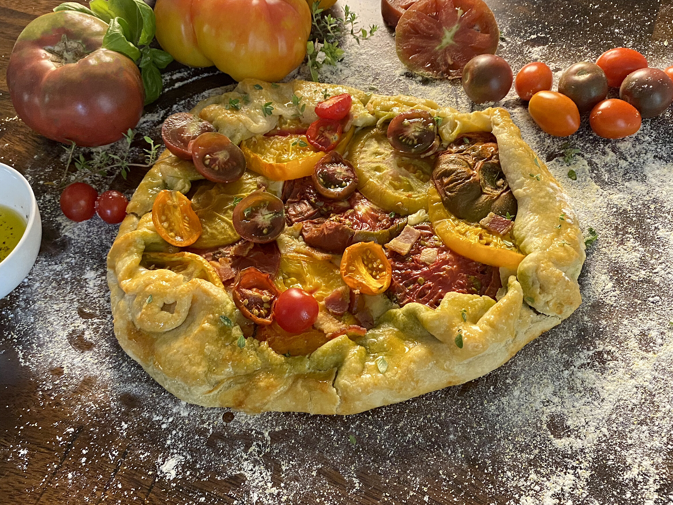 Heirloom Tomato Galette — River City Recipes