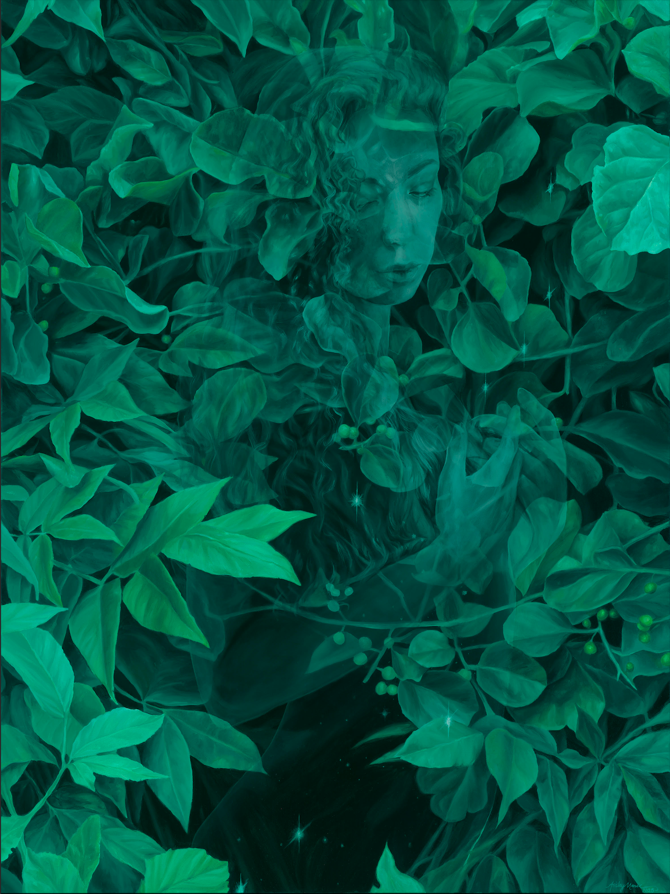 Voyage, oil on canvas, 40 x 30 inches, 2025