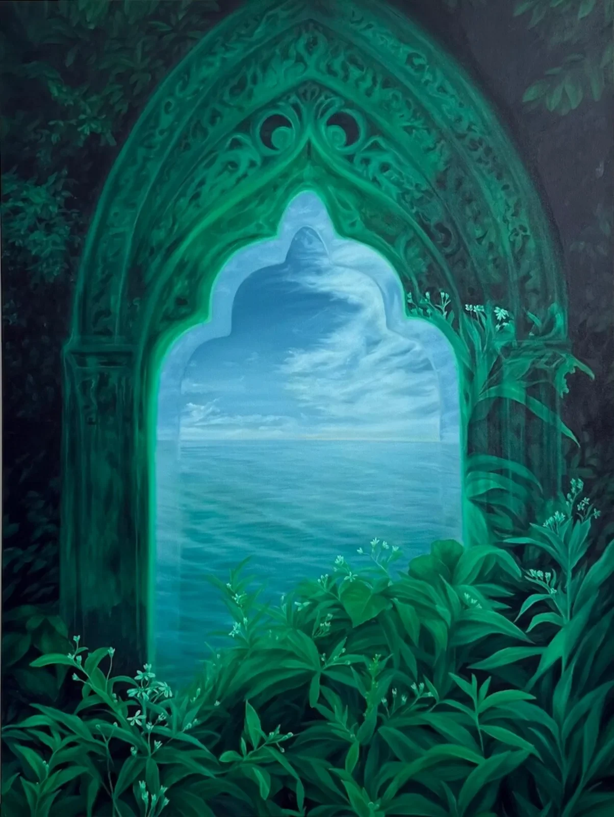Time Tides, oil on canvas, 48 x 36 inches, 2026
