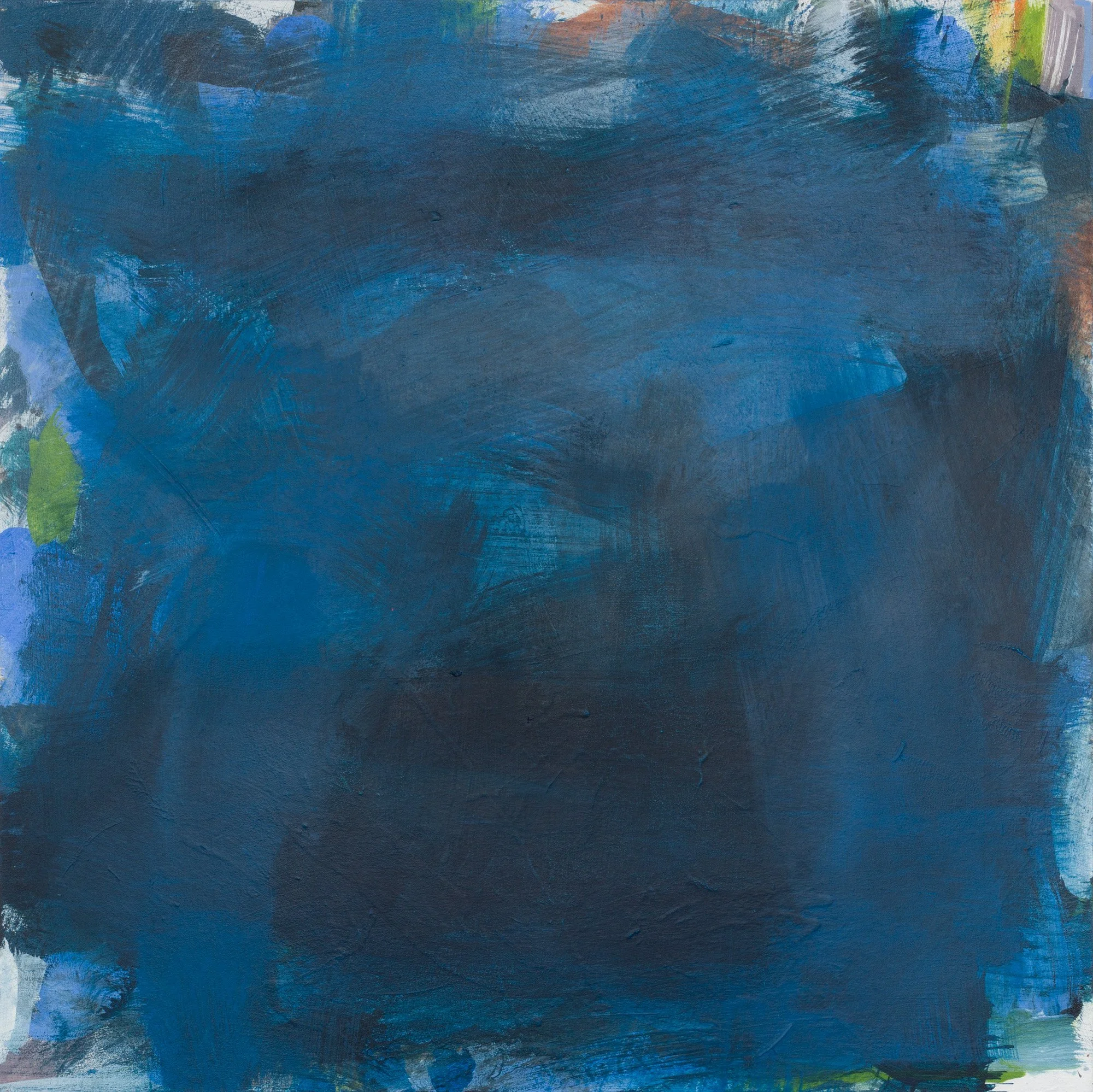 Daemmerung III. 50x50cm Framed polymers on canvas A$1200