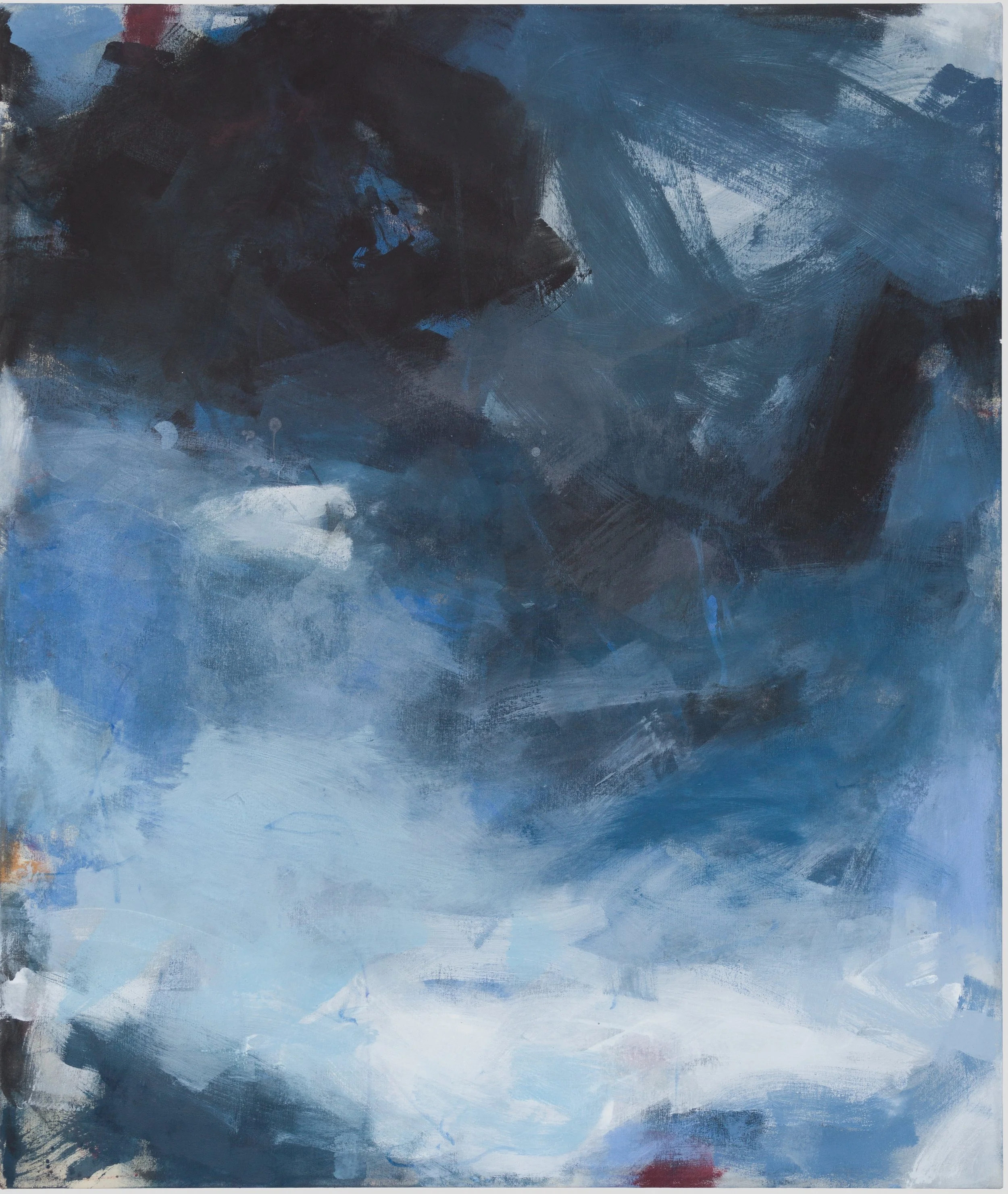 Unsettled. 110x130cm polymers on canvas. $4000