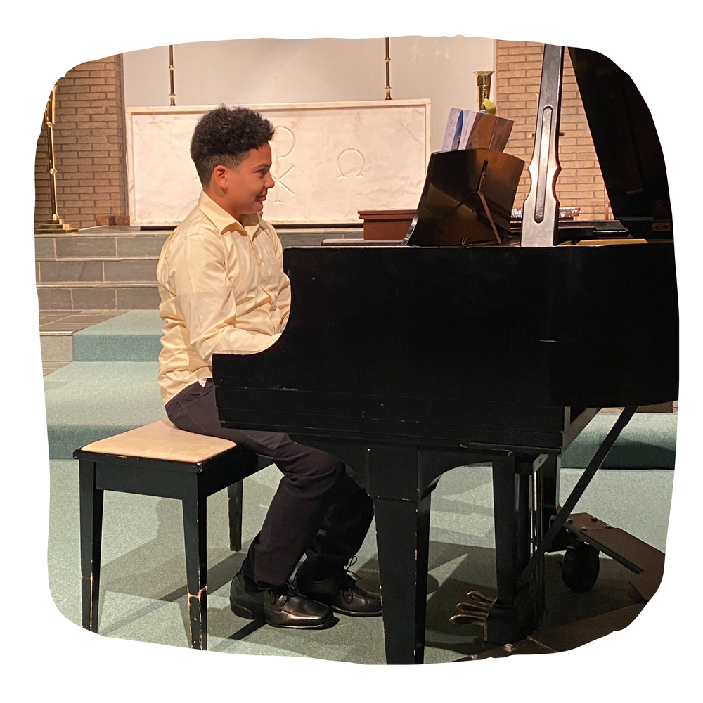 Student of the Month: Aiden — The Harmony Garden Music Center, Inc