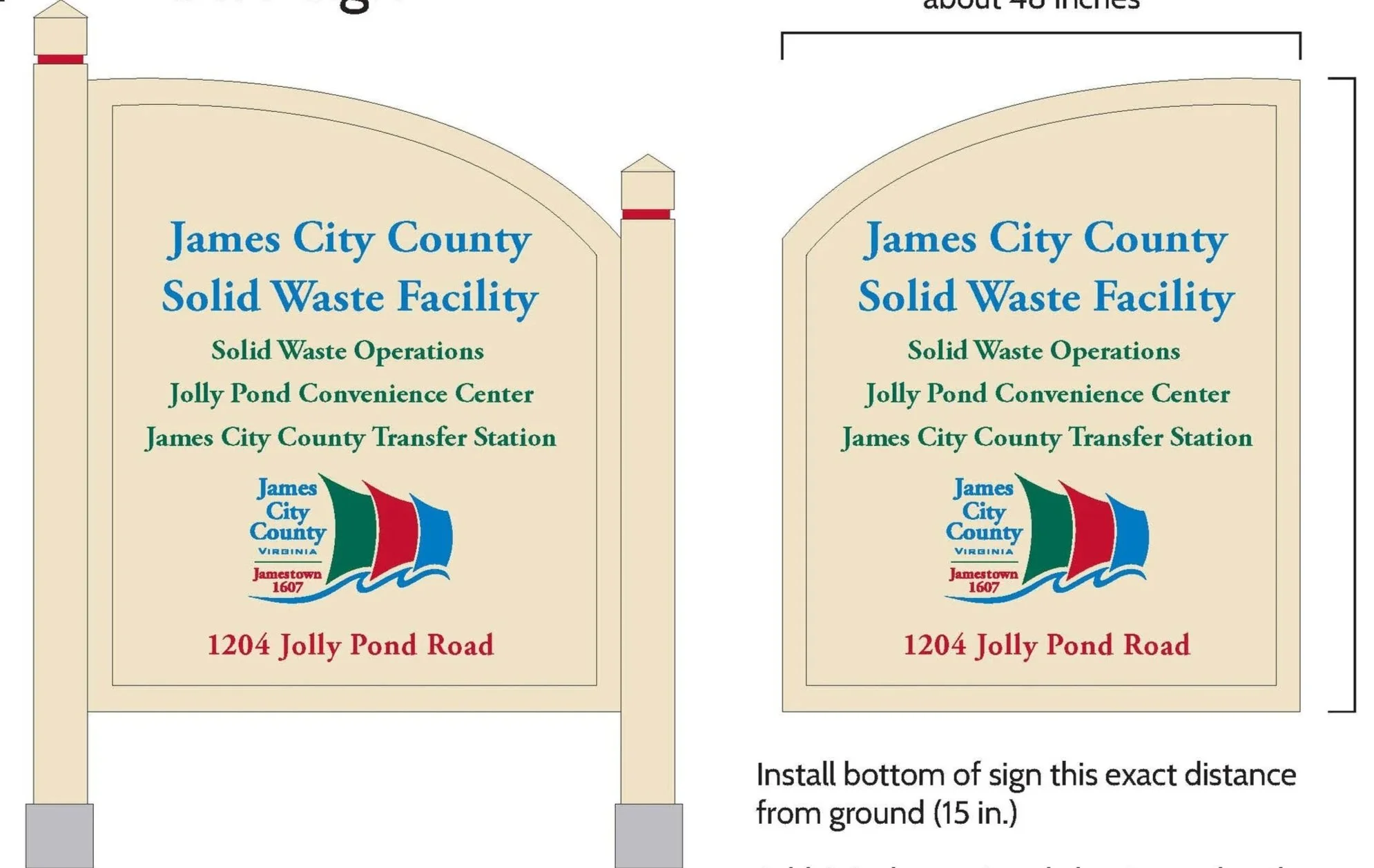 JCC Wayfinding Signs