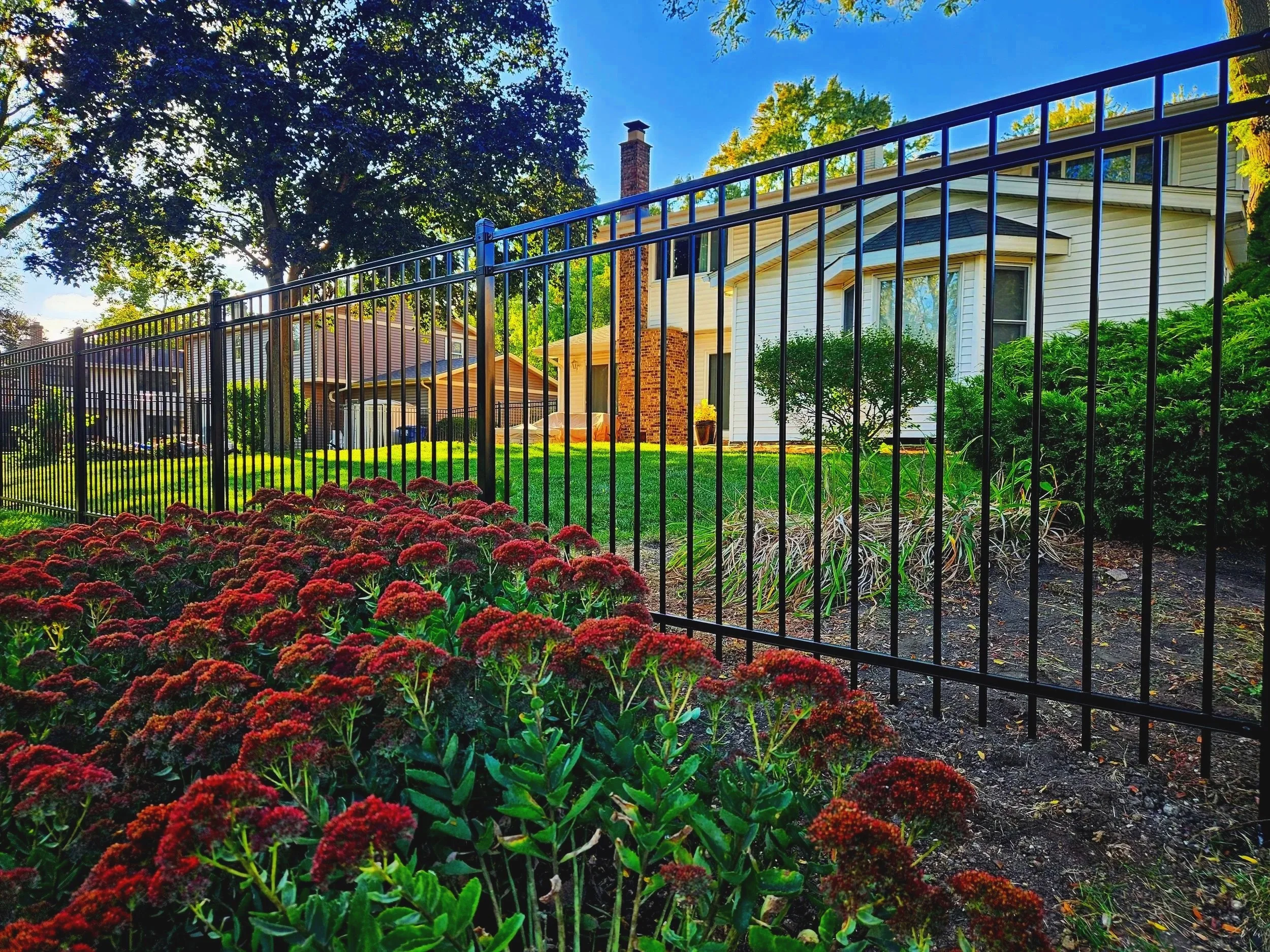 Steel fence in Lisle, IL