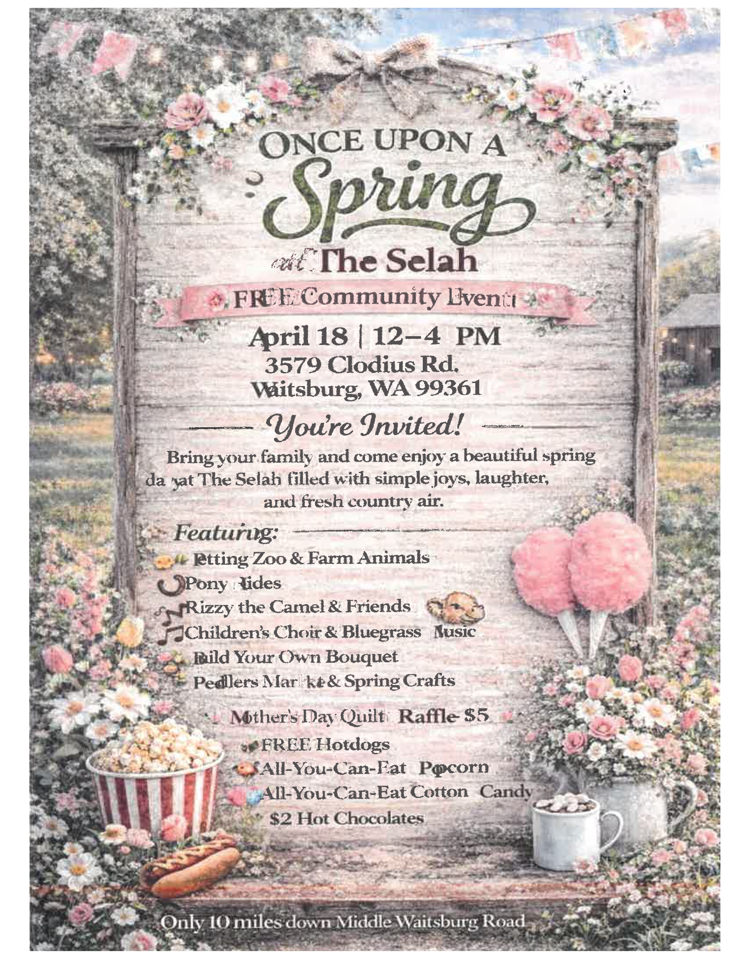 Once Upon a Spring at The Selah