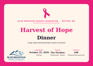 Harvest of Hope Dinner
