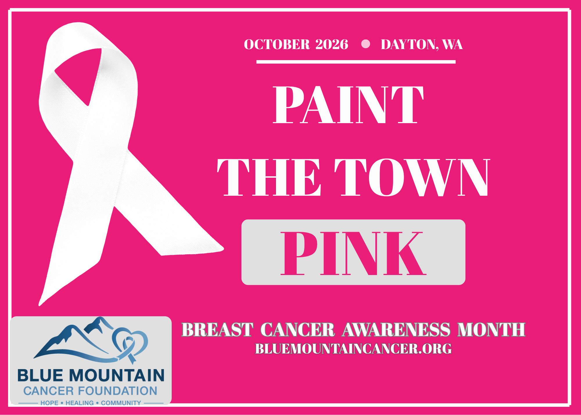 Paint the Town Pink!