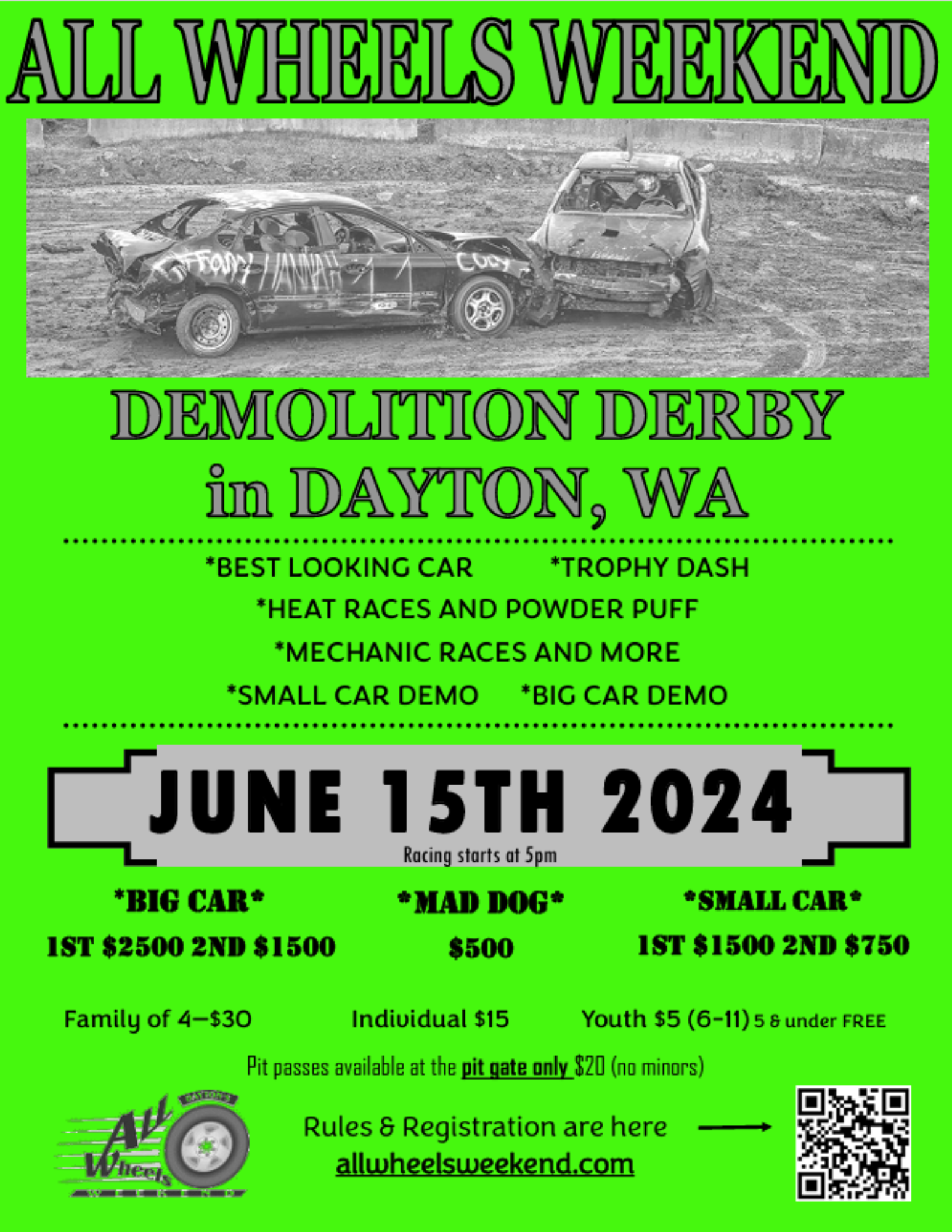 Demo Derby — Dayton, WA Chamber of Commerce