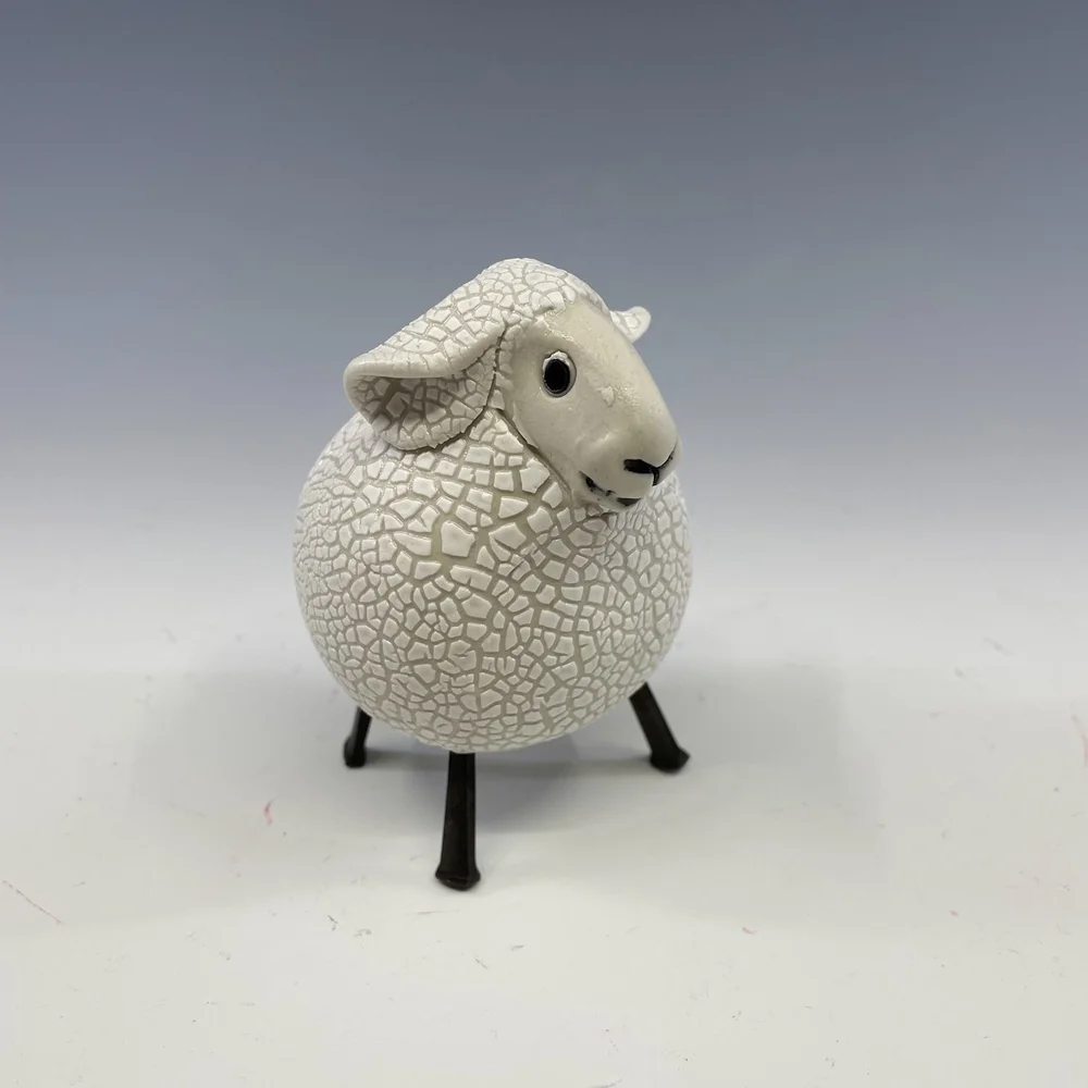 sheep♪ Sheep — Porcelain & Stoneware by Barbara Glynn Prodaniuk