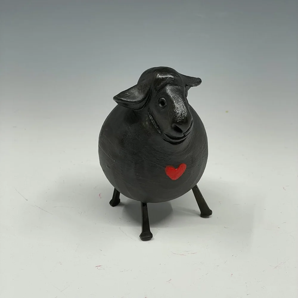 * antique sheep ✵ * ✵ * 黒い小さな 羊さん antique sheep ✵ * ✵ * 黒い小さな 羊さん antique sheep