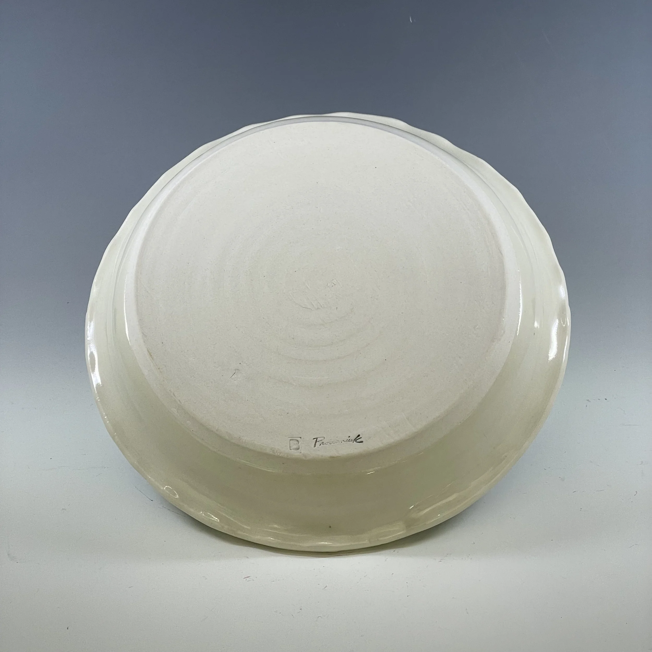 Black Crackle soup/cereal bowl — Barbara Glynn Prodaniuk Pottery