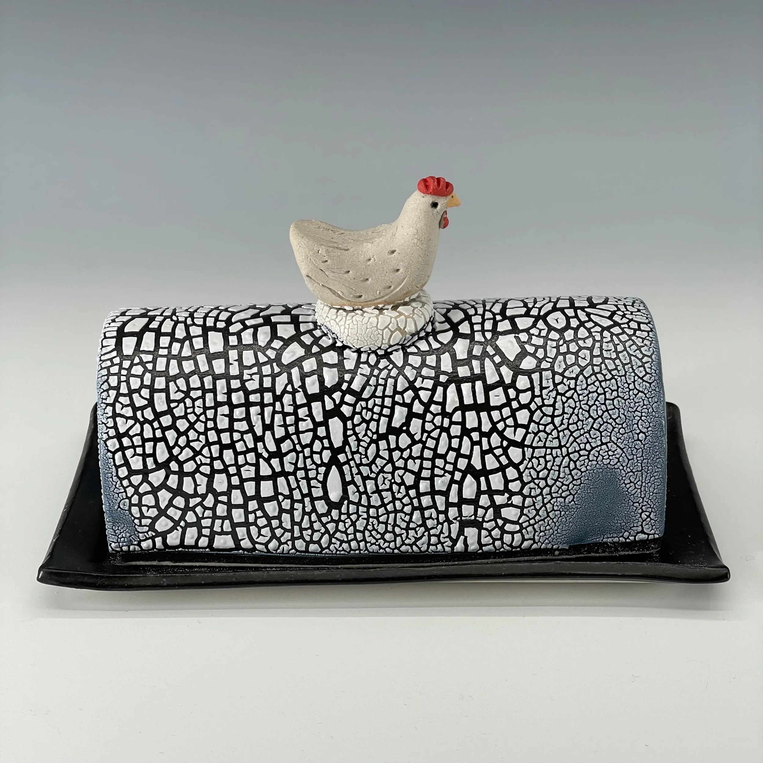 chicken butter dish