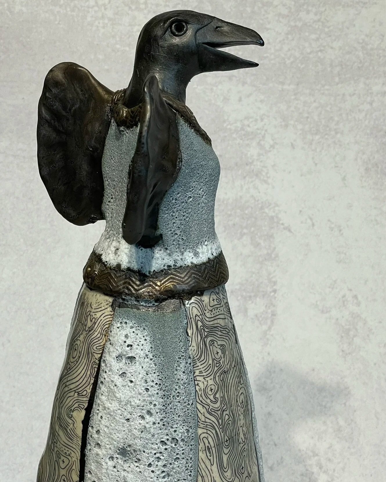 Raven Goddess side detail
