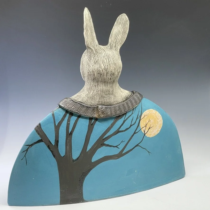 Rabbit Moon back view