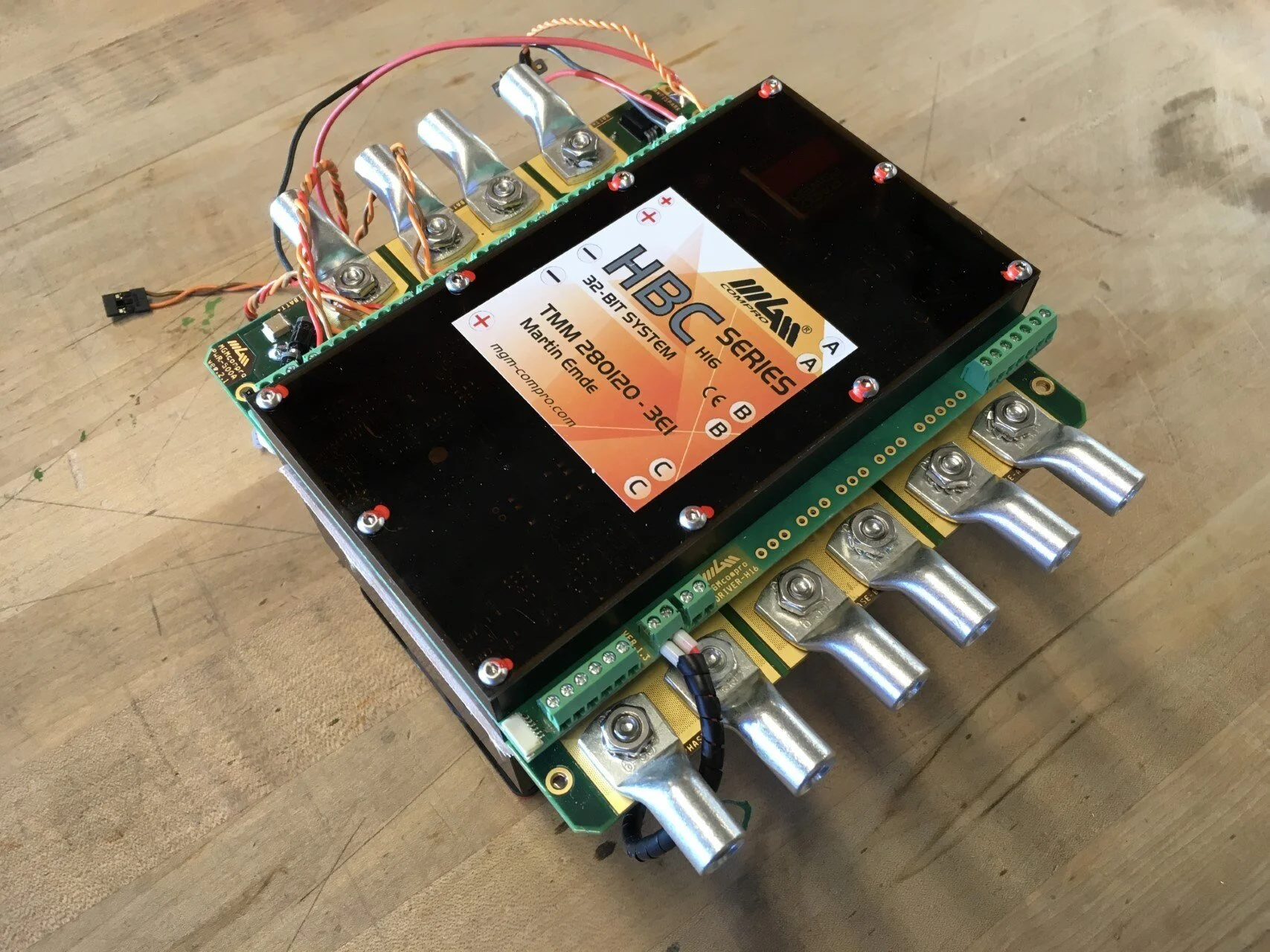   The motor controller is relatively compact and according to the manufacturer is capable of pushing out 33kW continuously.  