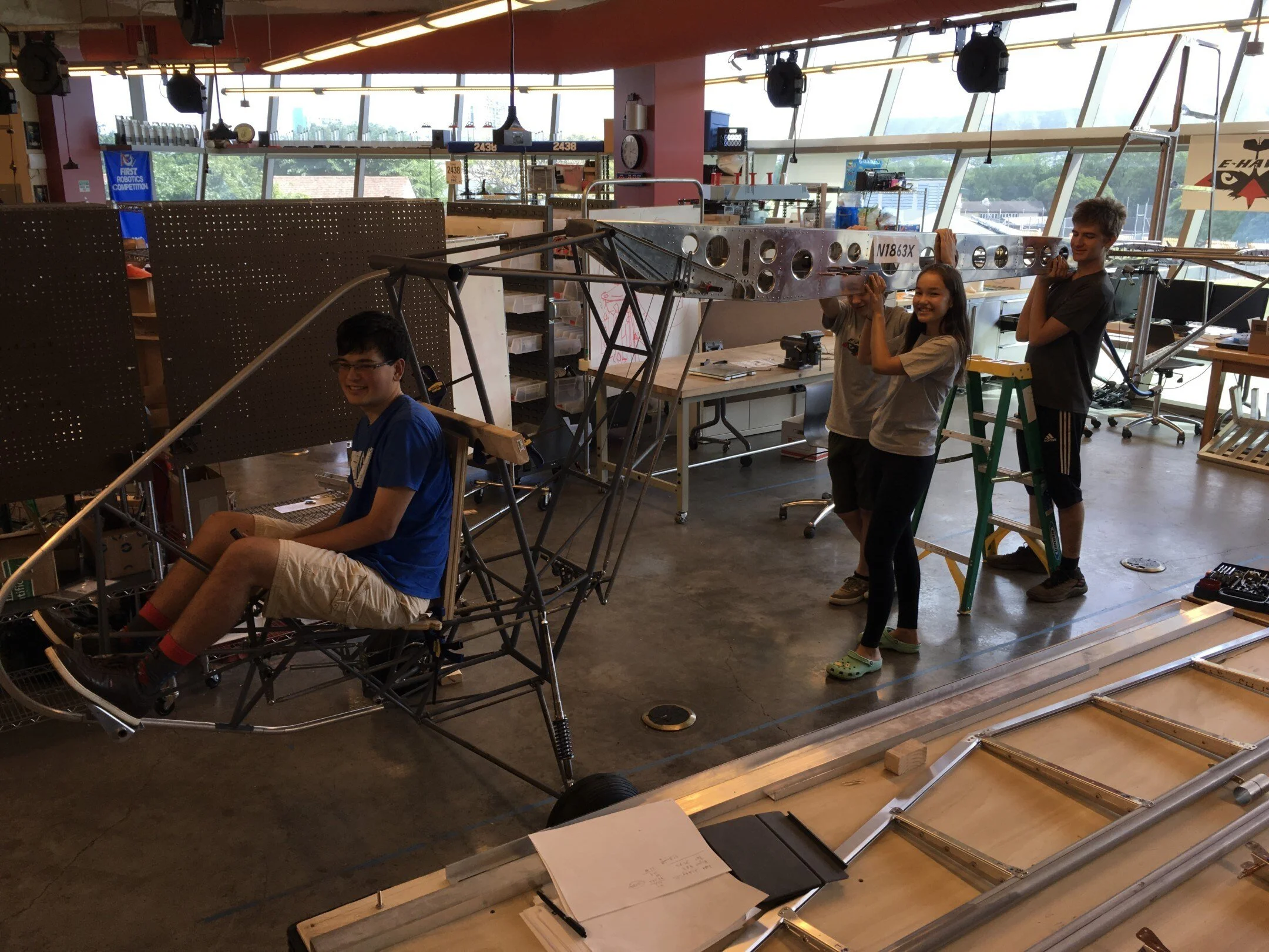 Fuselage Frame to Tail Boom Assembly