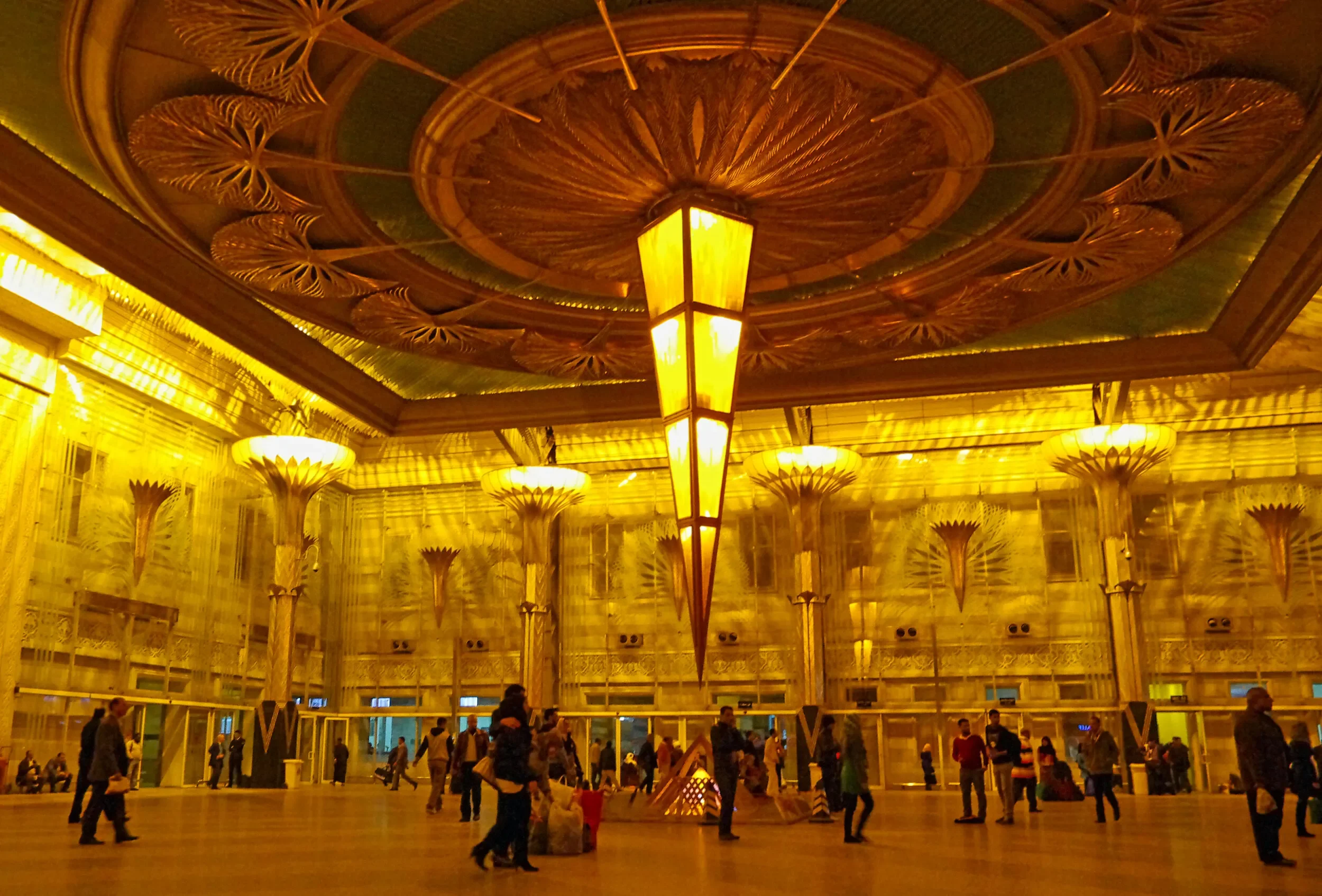Ramses Train Station in Cairo