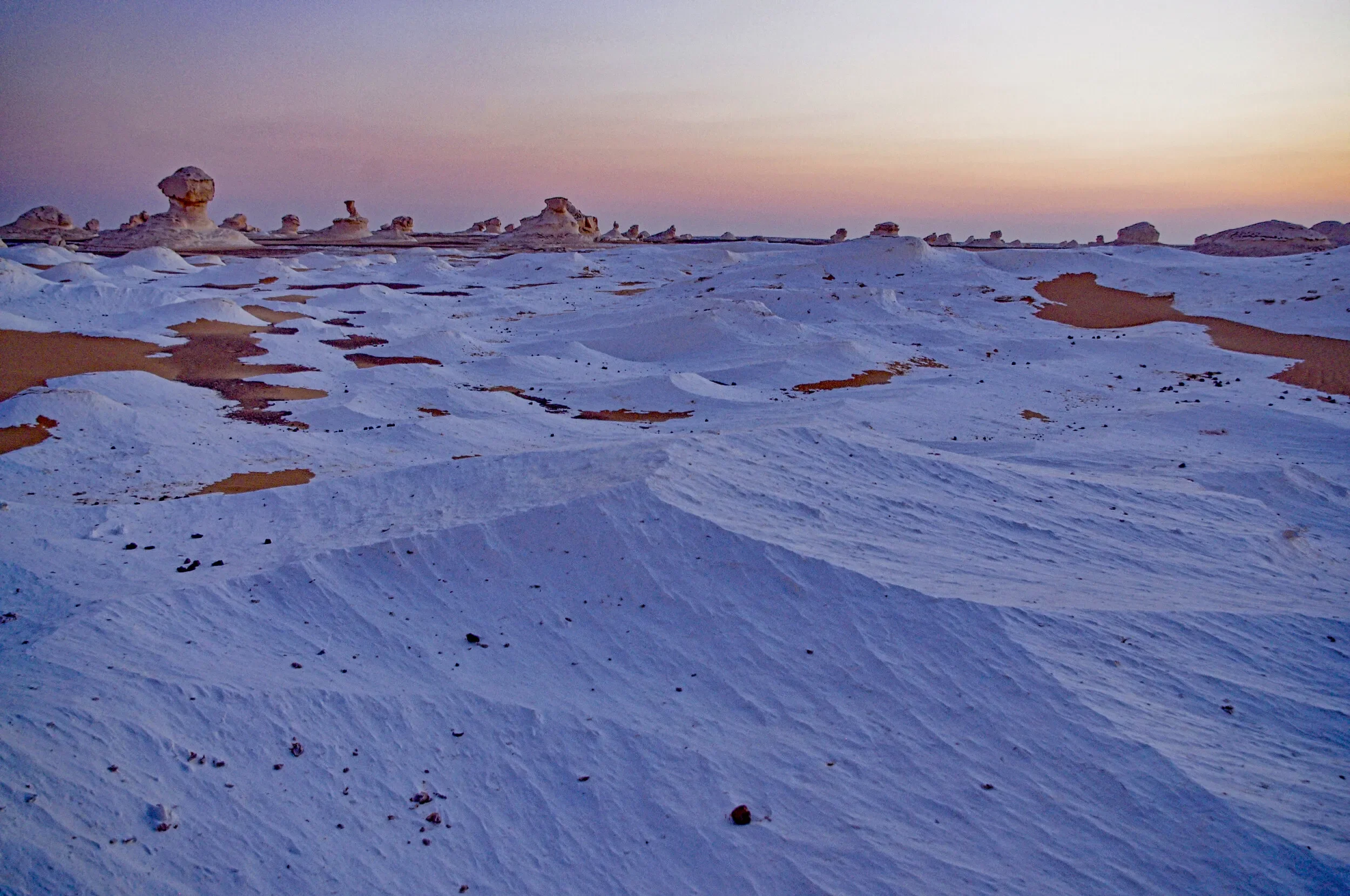 The Black and White Desert