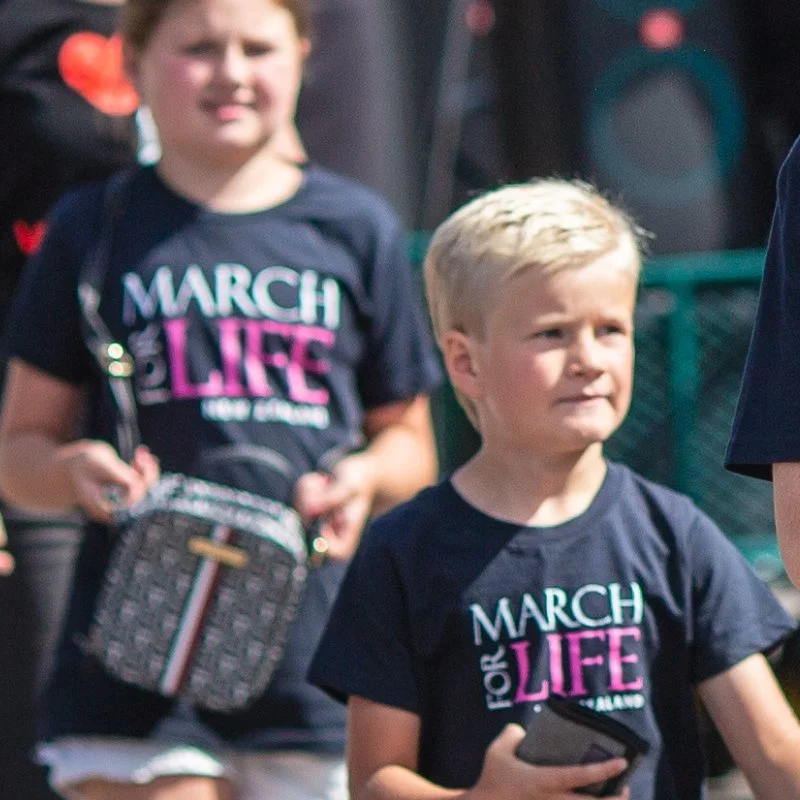 Children & Youth March for Life T-shirt
