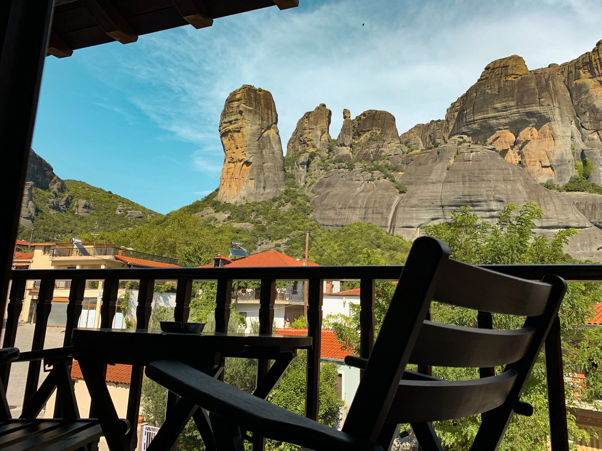Meteora rock view