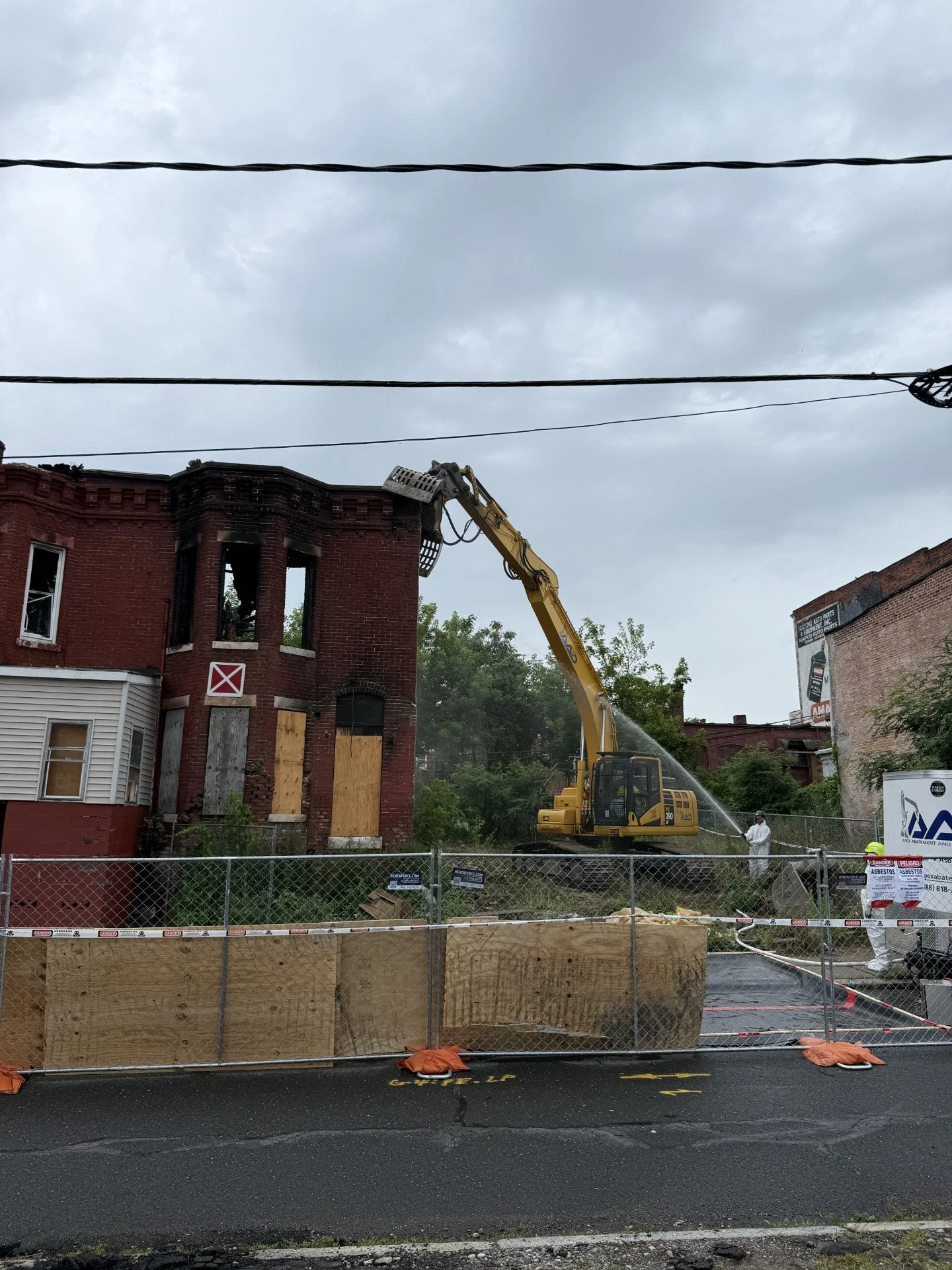 Fire-Damaged Demolition