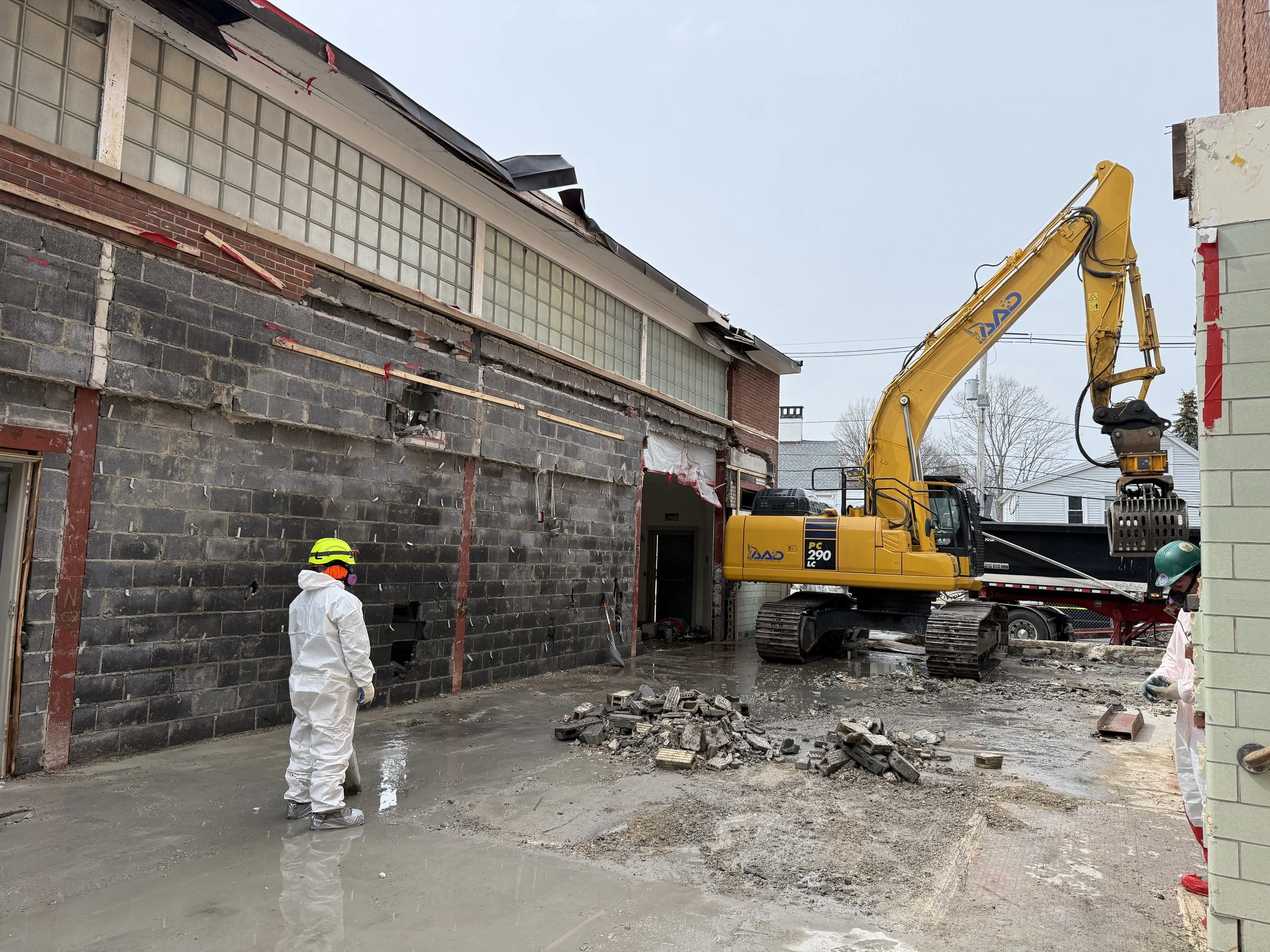 Brown School Gym Abatement & Demolition