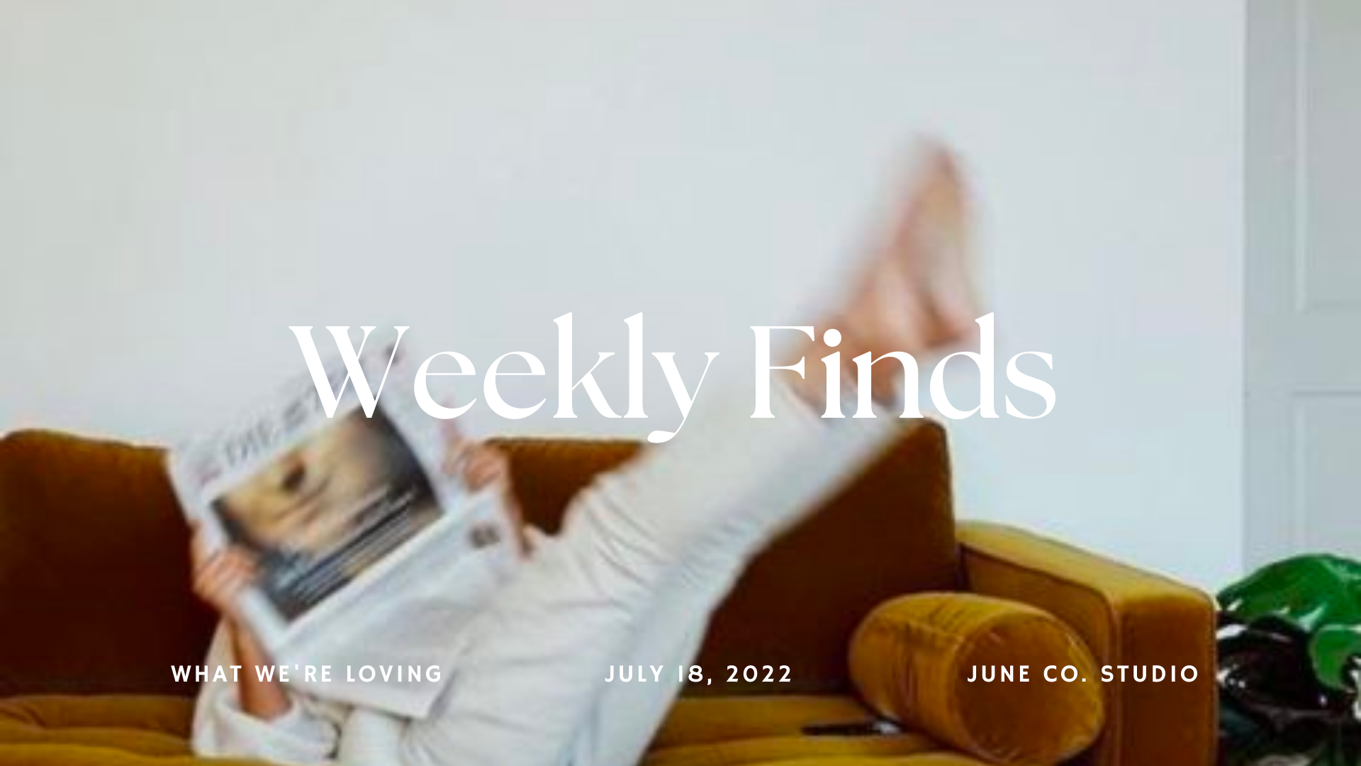 Weekly Finds | 7/18/22