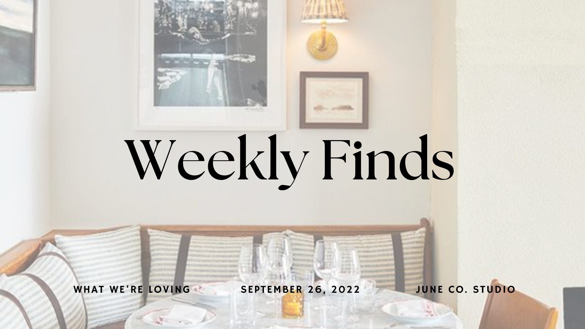 Weekly Finds | 9/26/22