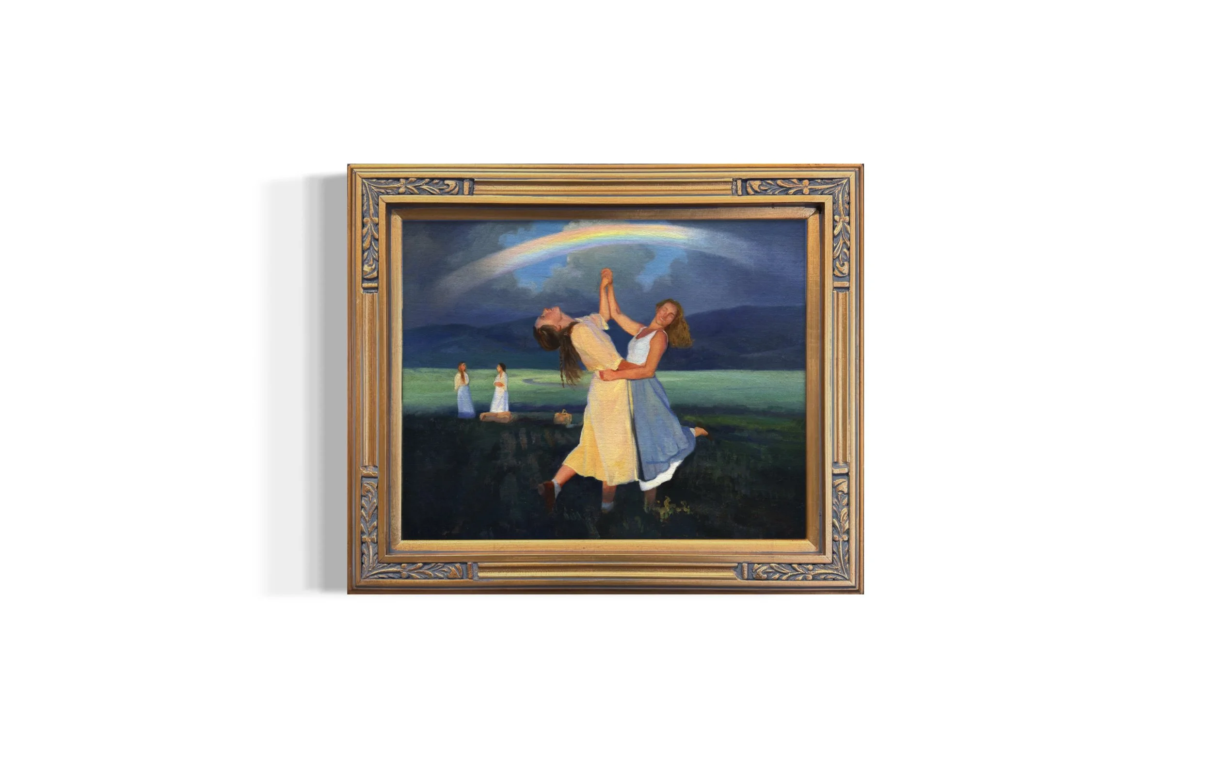 "Lunastal" 11 x 14 inches, oil on panel