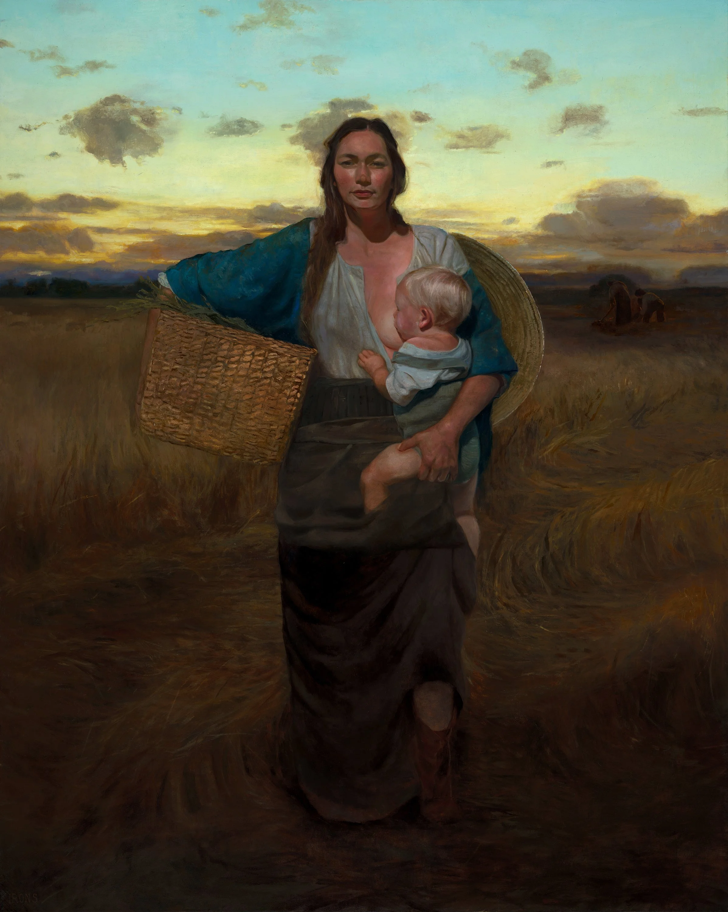 "Mother", 48 x 60 inches, oil on linen