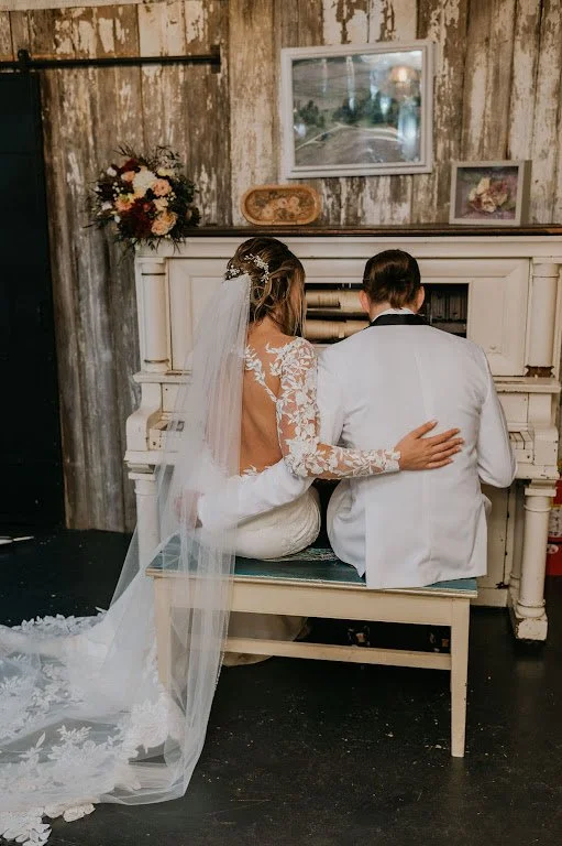 take time to escape the wedding for just a few moments.