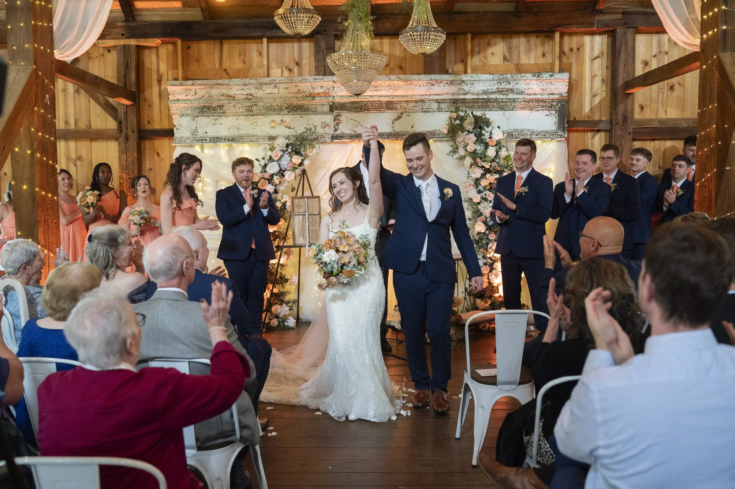 elegant indoor ceremony backup plan.