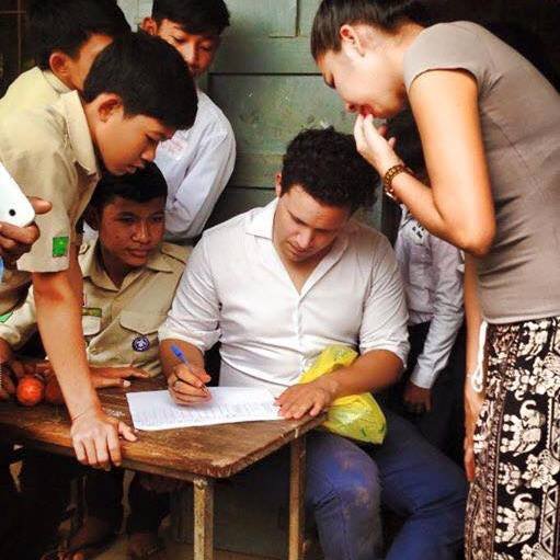 Writing in Cambodia