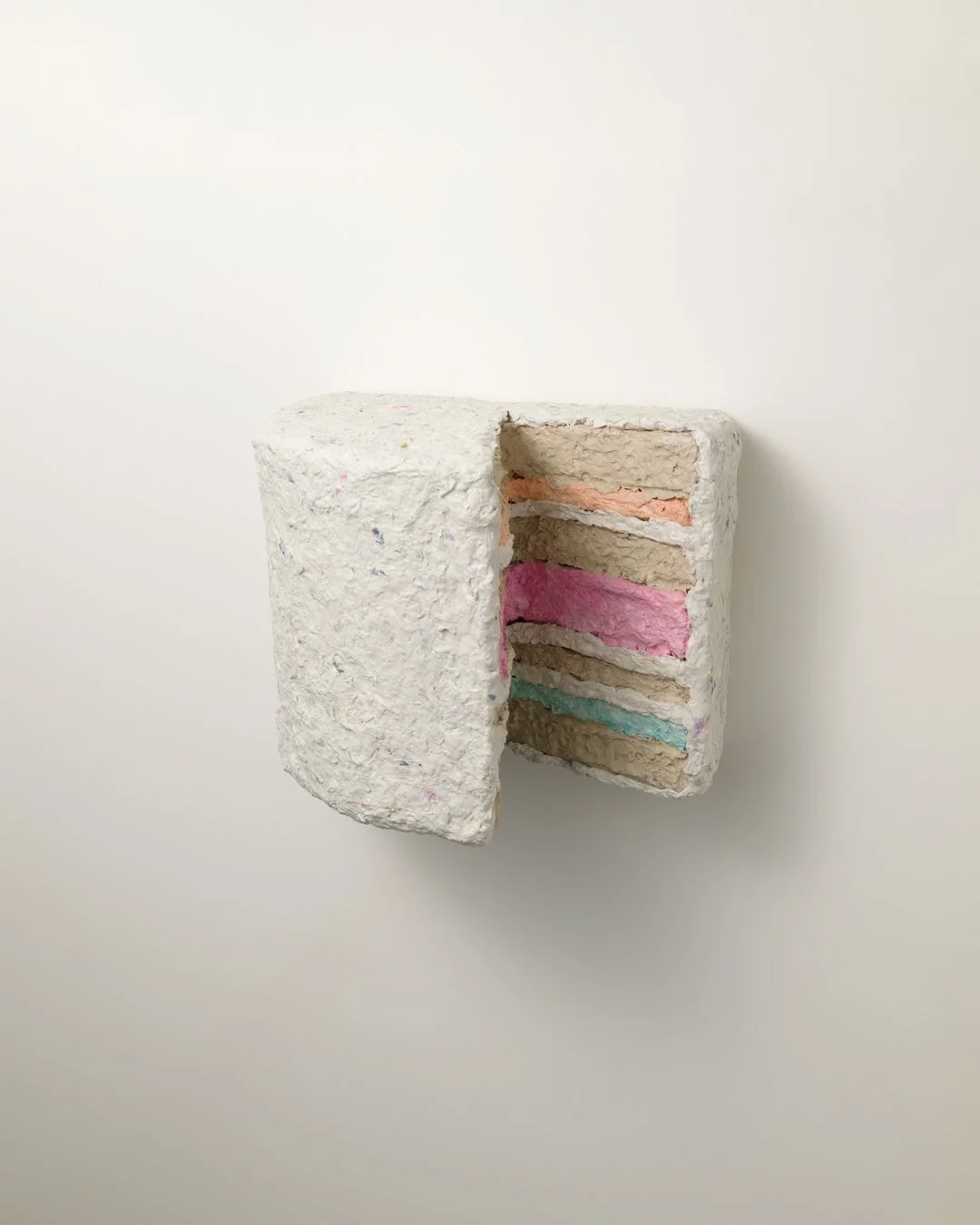 Place 8, Cake 2026 8x6x5.5", paper clay coated wood