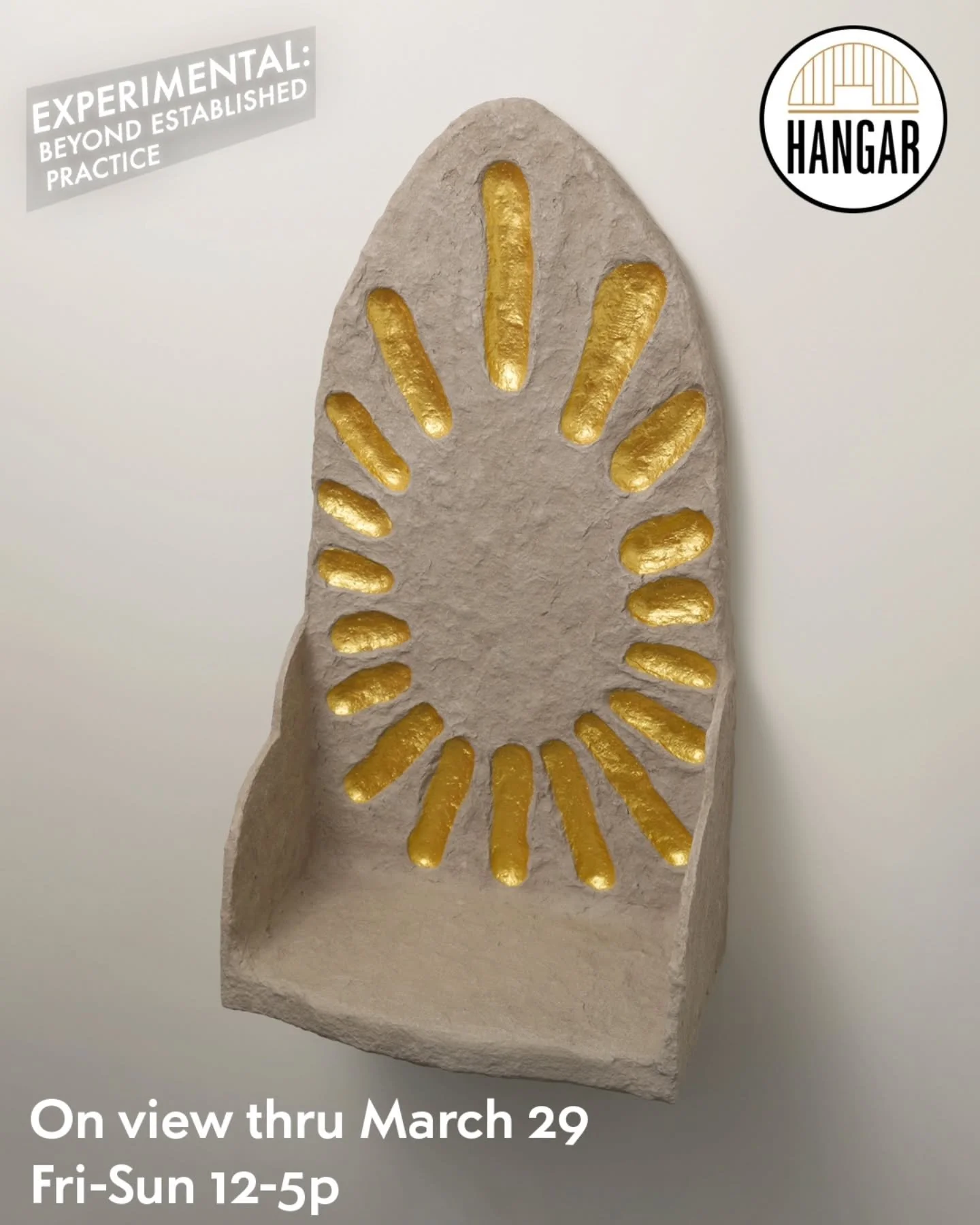 I built this place with UK abbey ruins in mind. It&rsquo;s a place to bestow a cherished object with aura.

Place 3, Abbey, 2026
paper clay coated wood
8.5x15.5x5
___

Places for What We Keep is a series of sculptural wall shelves made to hold object