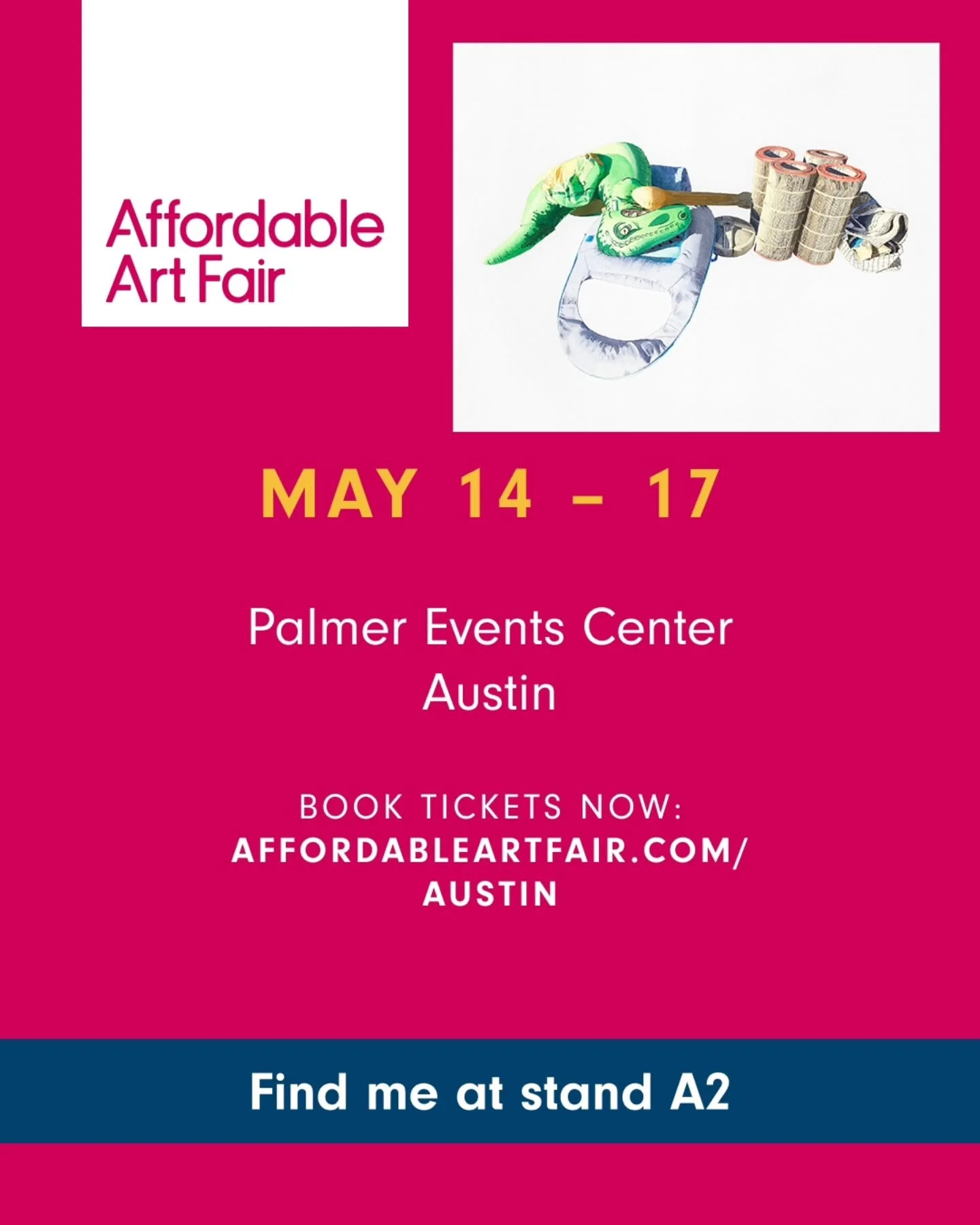 I&rsquo;ll be at Affordable Art Fair this weekend with Hangar! Come say hi :)

I plan to be there in person 6pm-10pm on Thursday, 4pm-8pm on Saturday, and 4pm-6:30pm on Sunday!