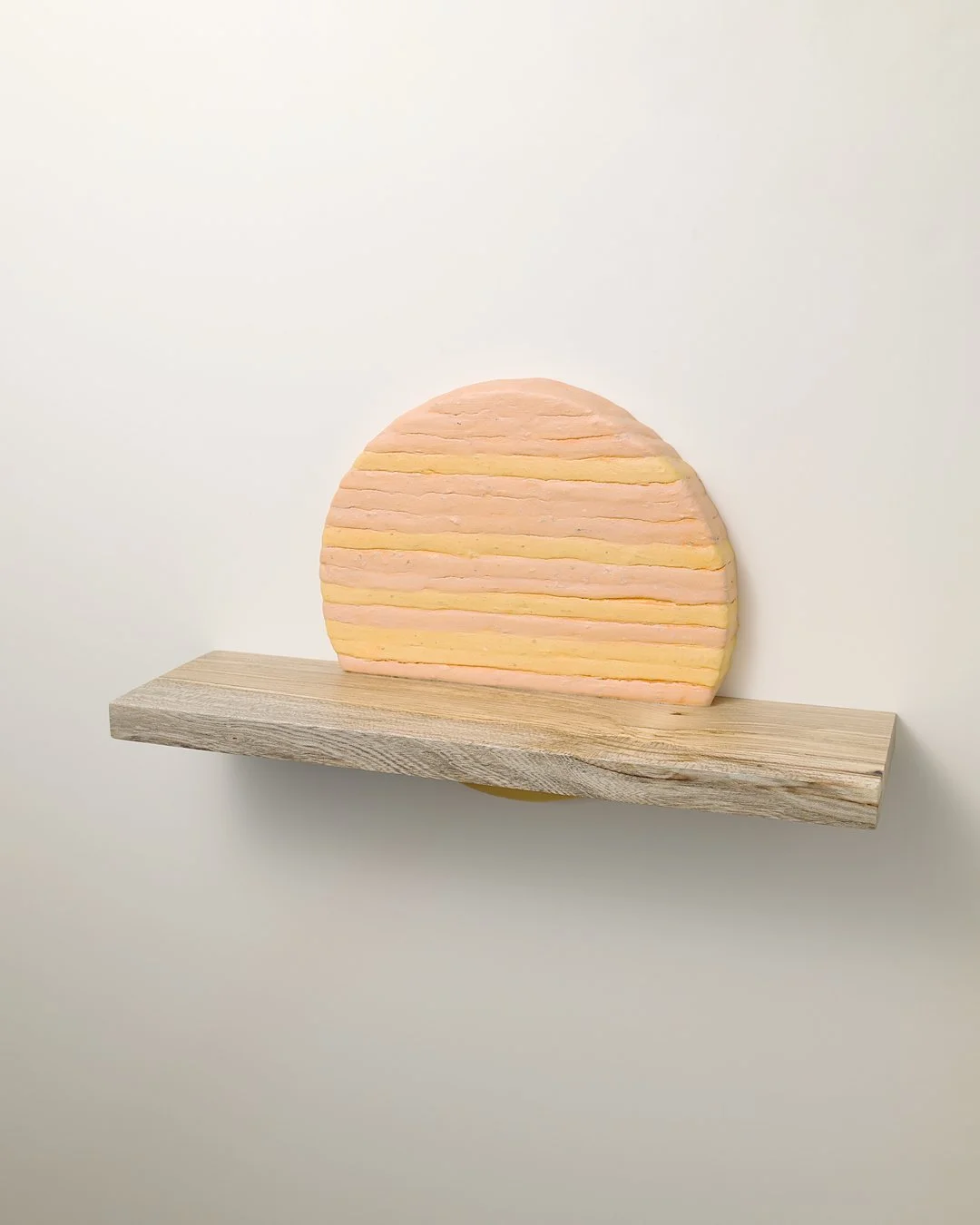 Place 9, 1980s Sunset 2026 13.5x8x4", paper clay coated wood