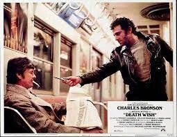 Original lobby card for "Death Wish" (1974).