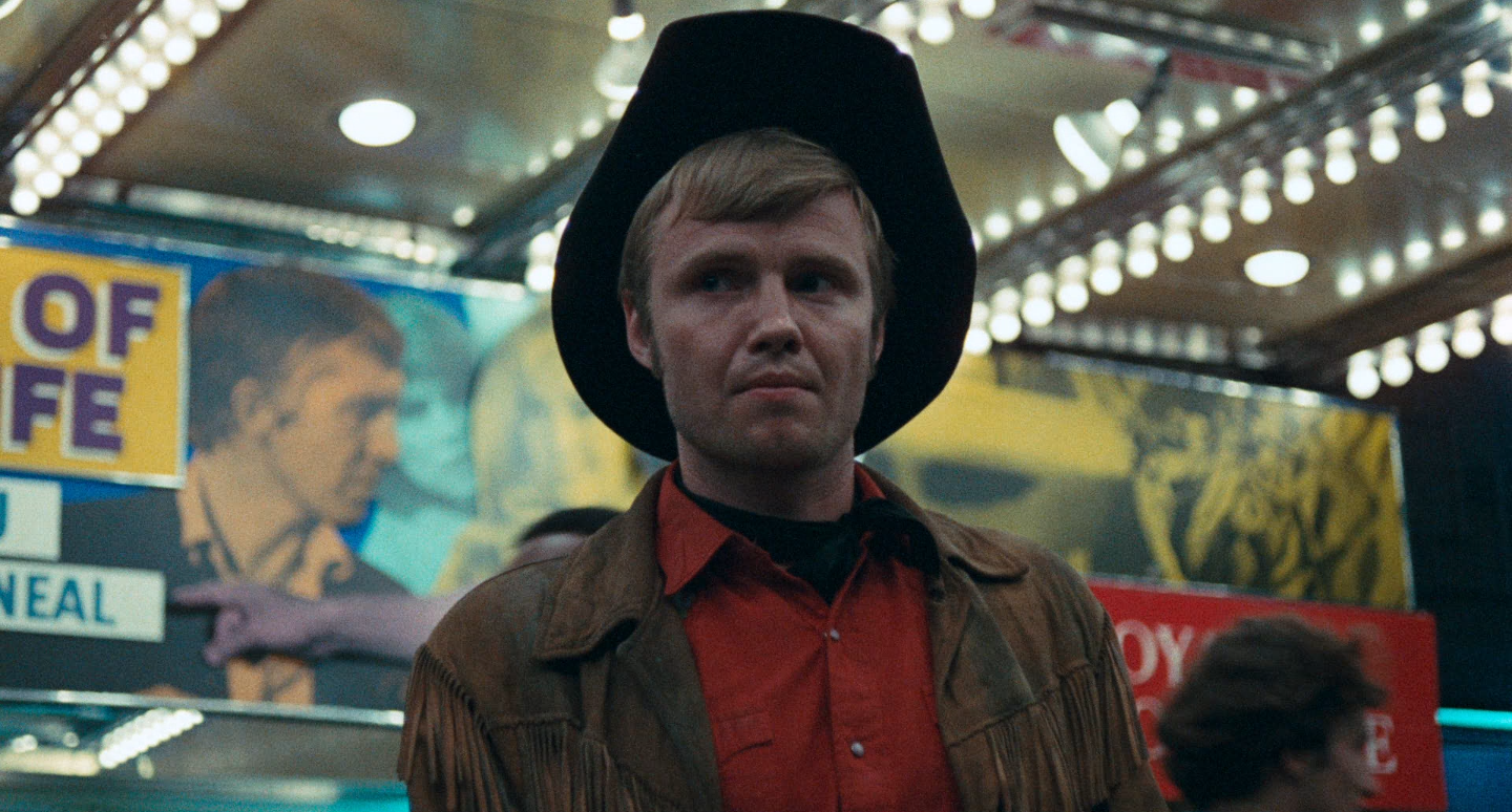 Still image from “Midnight Cowboy” (1969), directed by John Schlesinger, photographed by Adam Holender.