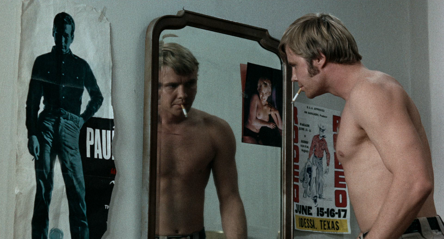 Still image from “Midnight Cowboy” (1969), directed by John Schlesinger, photographed by Adam Holender.