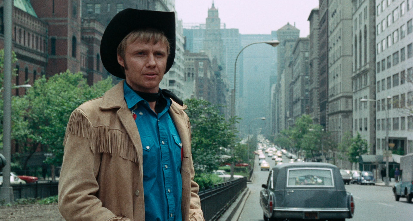 Still image from “Midnight Cowboy” (1969), directed by John Schlesinger, photographed by Adam Holender.