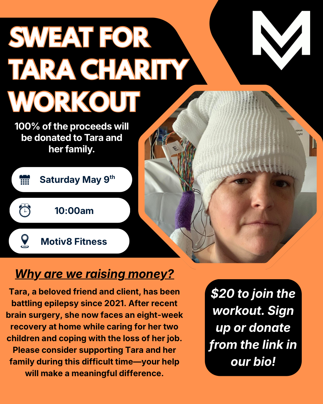 Sweat for Tara Charity Workout