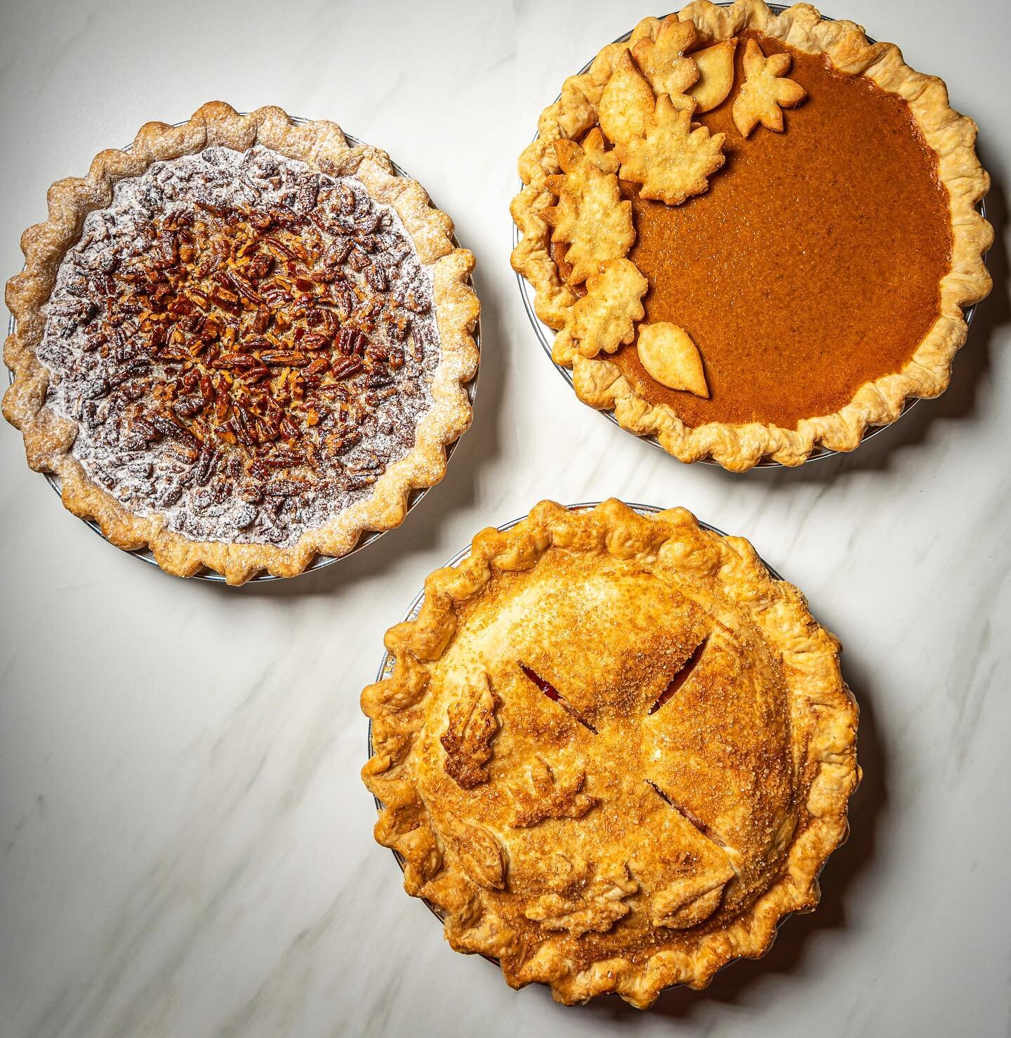 Happy November! It&rsquo;s time to preorder your Thanksgiving pies! Our classics are back: Apple Cranberry, Classic Pumpkin and Milk Chocolate Pecan. All deep dish, all delicious. Click on link in bio to order now.