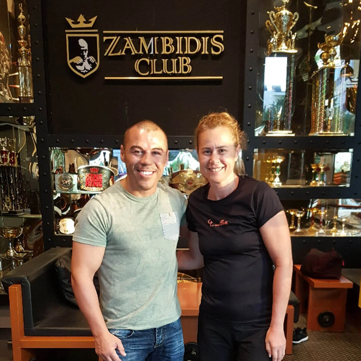 Meeting World Kickboxing Champion Iron Mike Zambidis