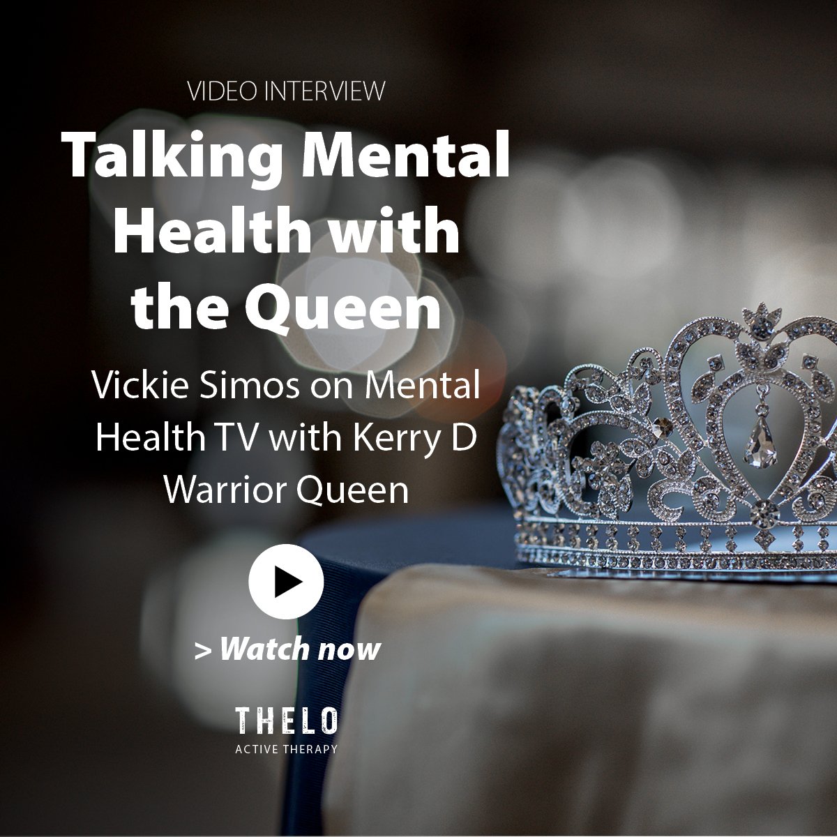 Vickie talks Mental Health on MH Warrior TV