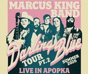 Marcus King Band's "DARLING BLUE PT.2" Tour Coming to Apopka Amphitheater May 30, 2026. #JazzBluesFlorida