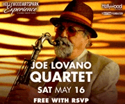 Jazz Tenor Titan Joe Lovano in FREE Concert at ArtsPark at Youngs Circle in Hollywood FL May 16, 2026. #JazzBluesFlorida