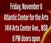 tlantic Center for the Arts Presents Selwyn Birchwood's Electric Swamp Funkin' Blues November 6, 2026. #JazzBluesFlorida