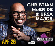 Christian McBride & Ursa Major Band Coming to The Moss Center Center Stage April 26, 2026 - Not To Be Missed! #JazzBluesFlorida