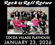 Melbourne Municipal Band Keeps the Music Going in 2026 with Jazz, Pops, and Special Ensemble Performances, The Melbourne Municipal Band’s Rock & Roll Revue Performs at Cocoa Village Playhouse Jan. 23, 2026. #JazzBluesFlorida